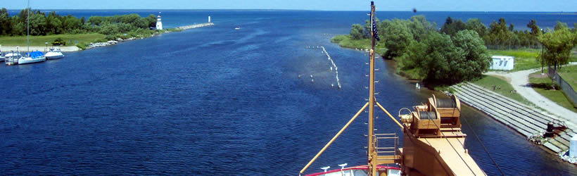 Mouth of the Cheboygan River